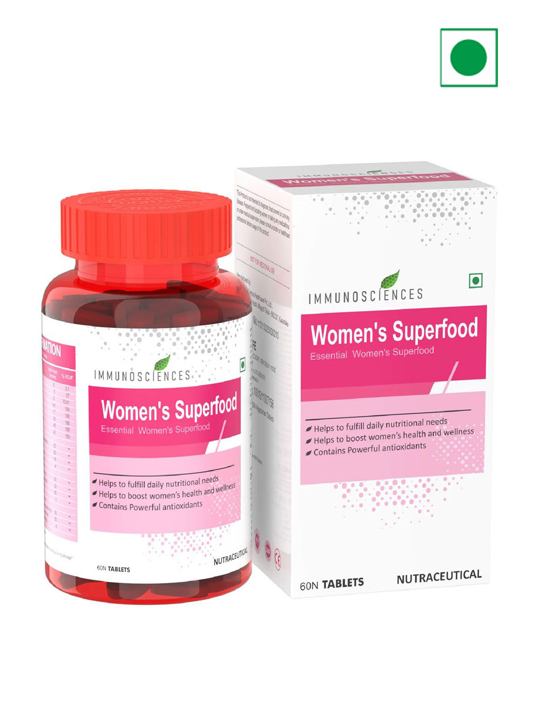 Immunosciences Women's Superfood Tablets - 60 Tablets