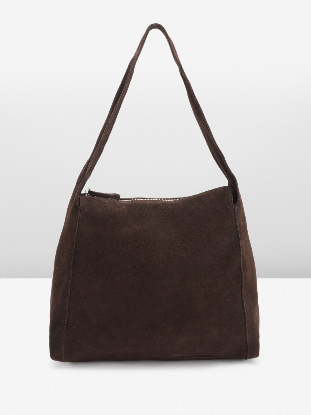 MANGO Suede Shopper Tote Bag