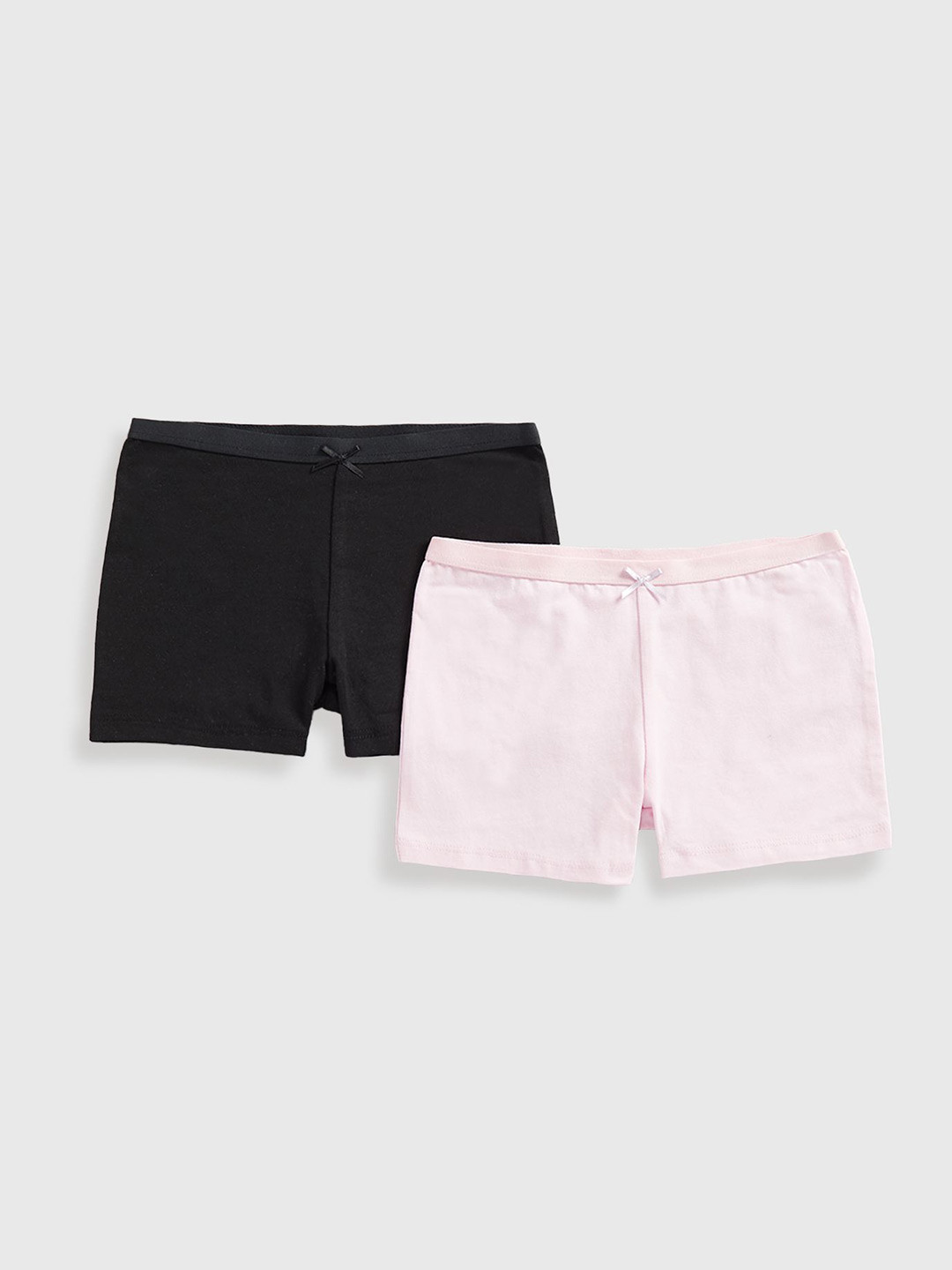mothercare Girls Pack Of 2 Boy Shorts Briefs- GE839