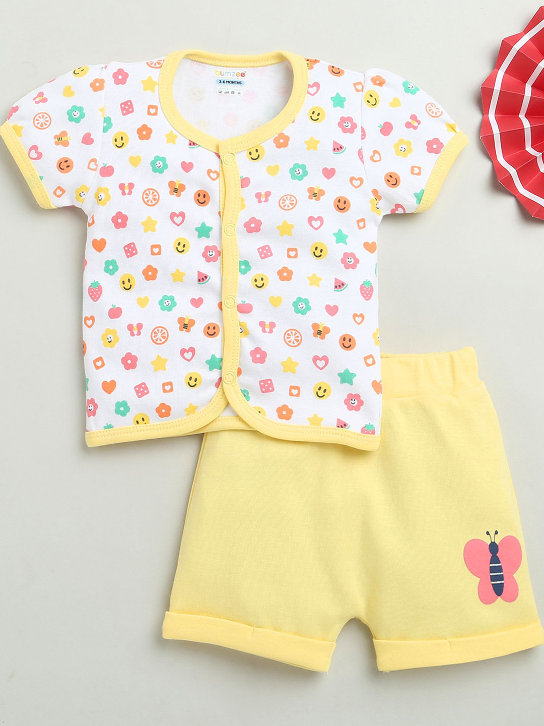 BUMZEE Girls Printed Shorts