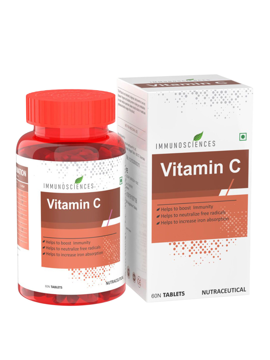 Immunosciences Vitamin C Tablets - 60 Tablets