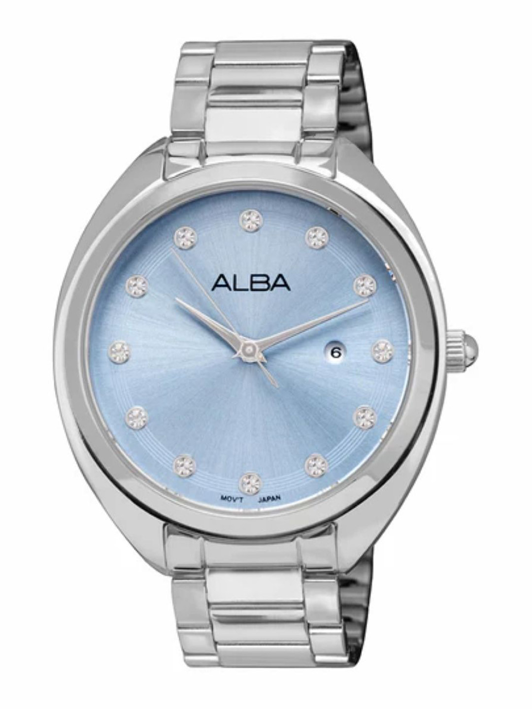 Alba by seiko Women Light Blue Dial Quartz Watch AH7CU5X1