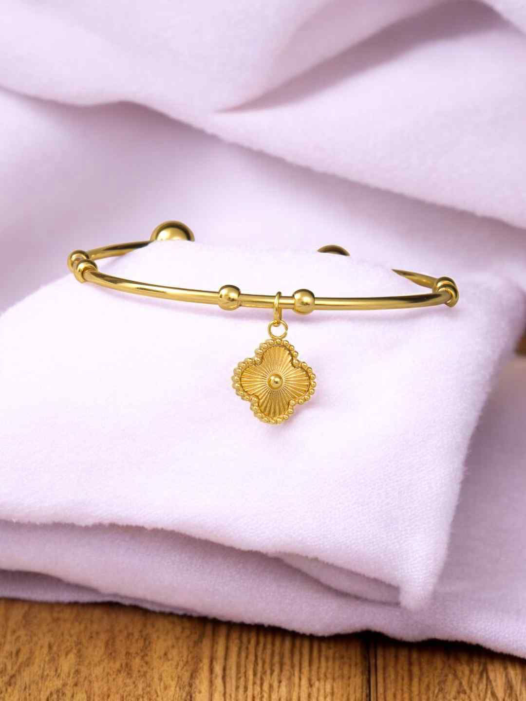 Mali Fionna Women Gold-Plated Cuff Bracelet