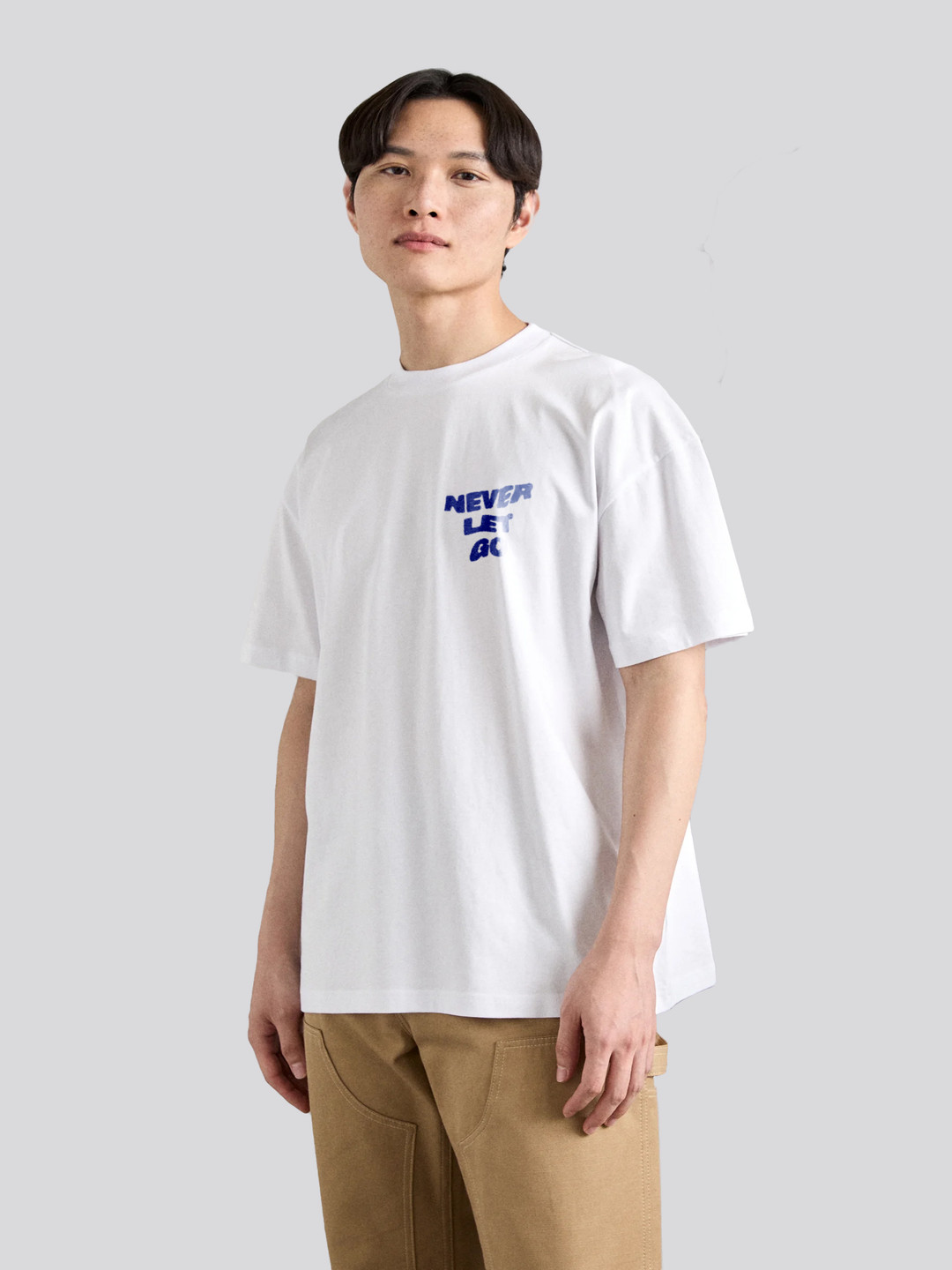 The Korhean Store Unisex BTS Never Let Go Streetwear Regular Fit Graphic Printed Cotton Tshirt