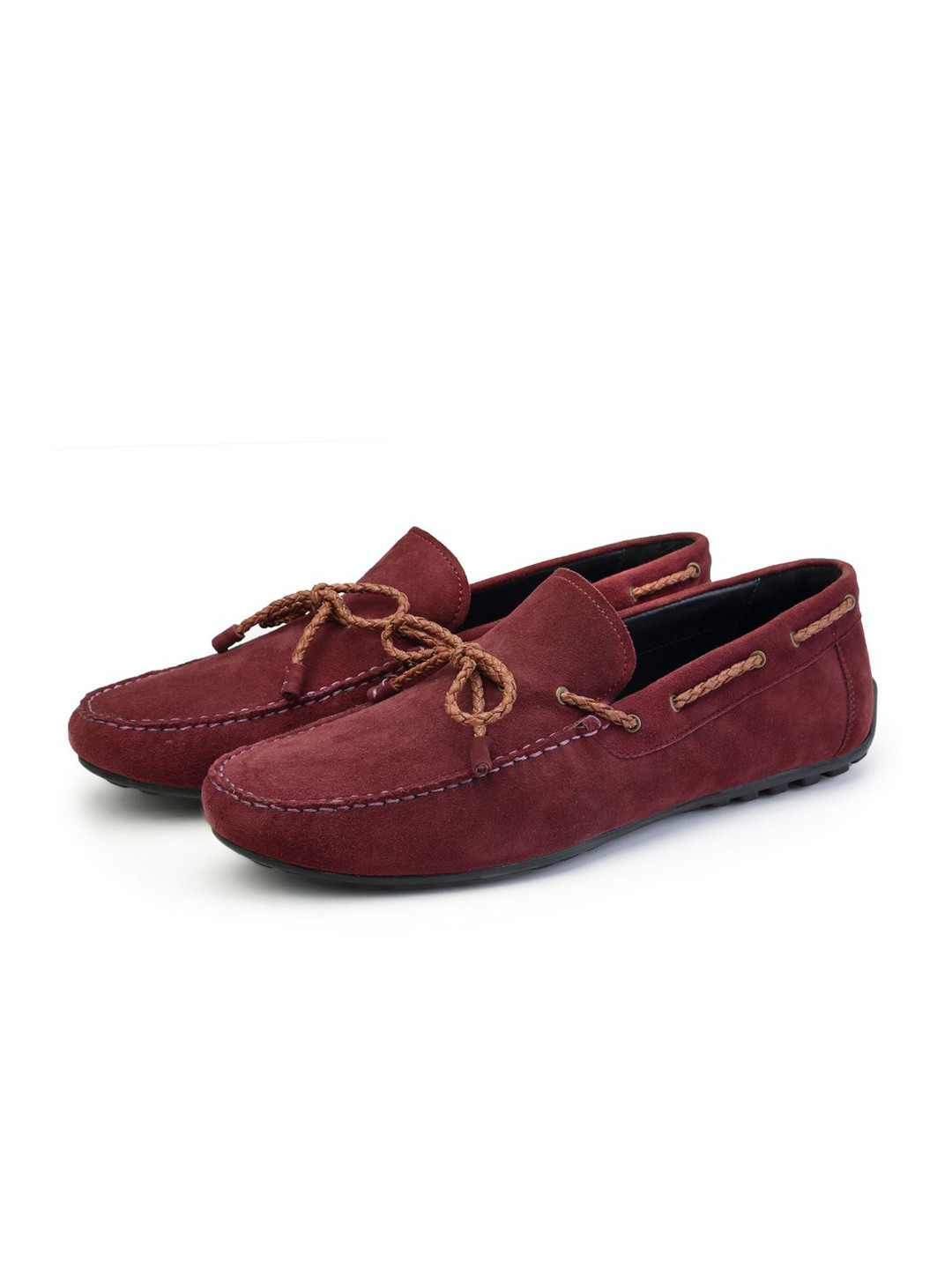 SHUTIQ Men Suede Boat Shoes