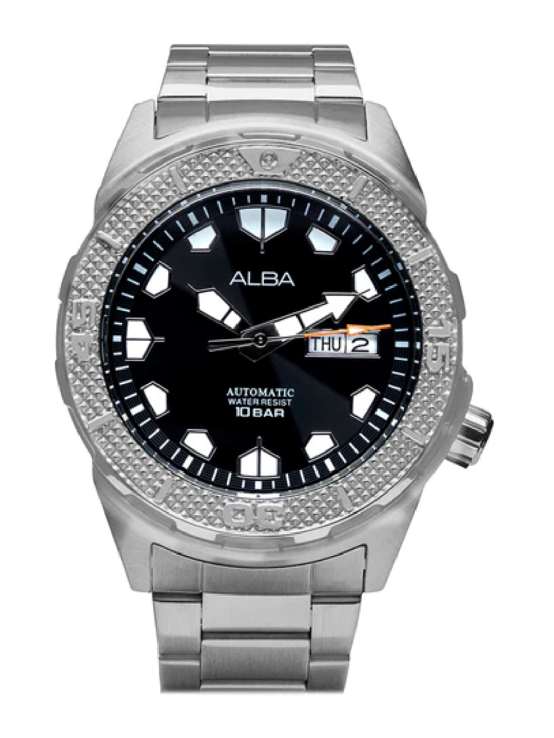 Alba by seiko Black Dial Rotating Bezel - AL4561X1