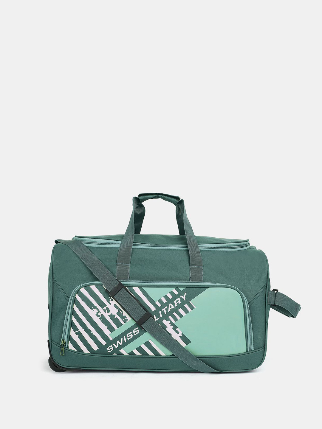 SWISS MILITARY Printed Large Casual Duffel Bag