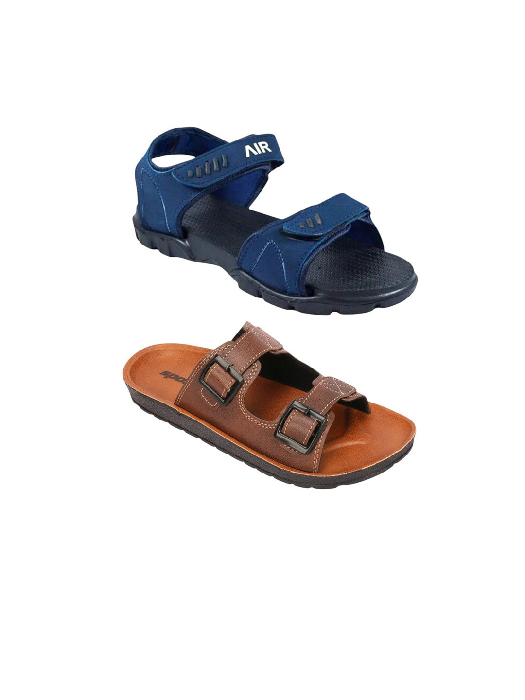 ORVAX SHRK 3 Pack Of 2 Men Comfort Sandals