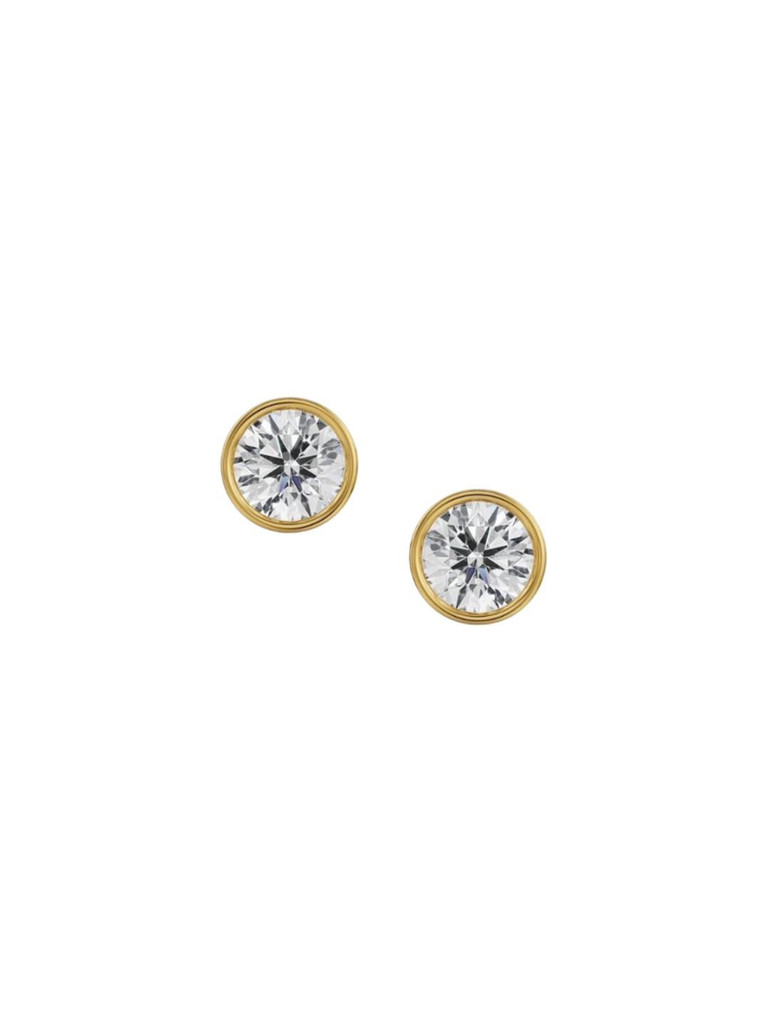 Emori Quad pear drop Lab Diamond in 14KT Gold Earring