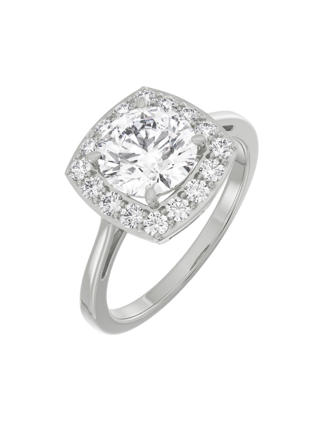 Emori Classic Elegance Lab Diamond Ring in 18KT Gold