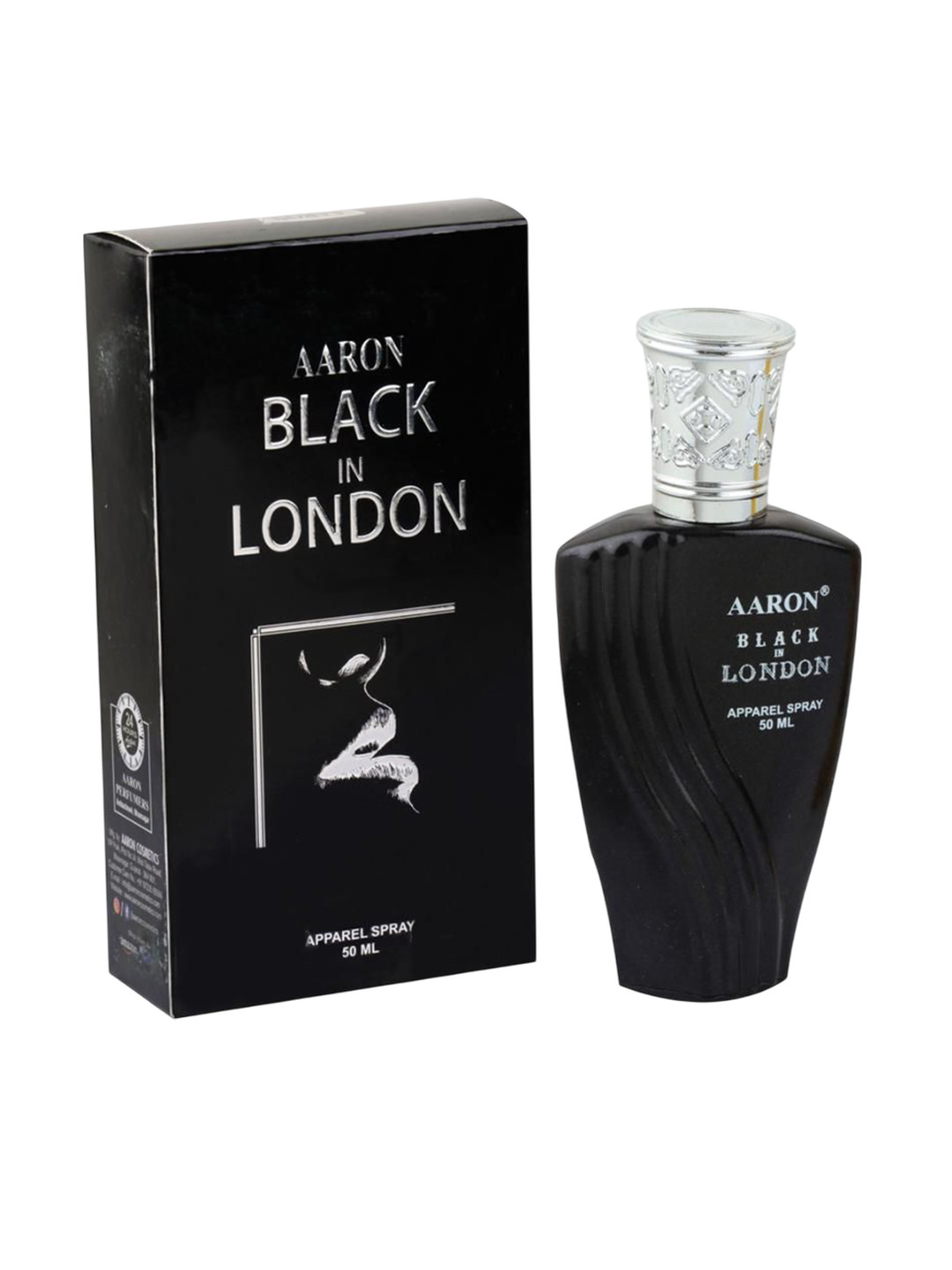 AARON Black In London Long Lasting & Alcohol-Free Apparel Perfume Spray - 50 ml