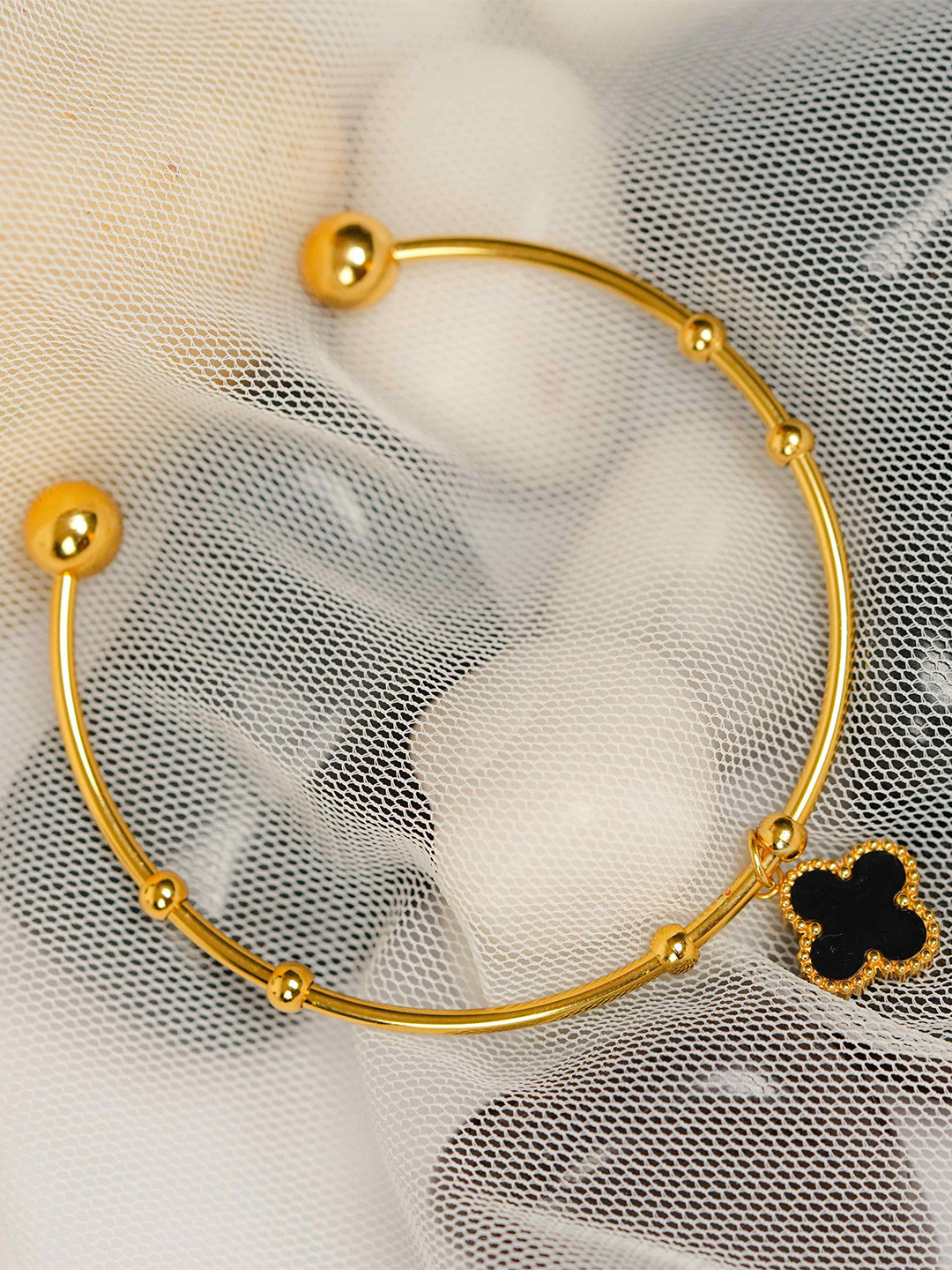 Mali Fionna Women Gold-Plated Cuff Bracelet