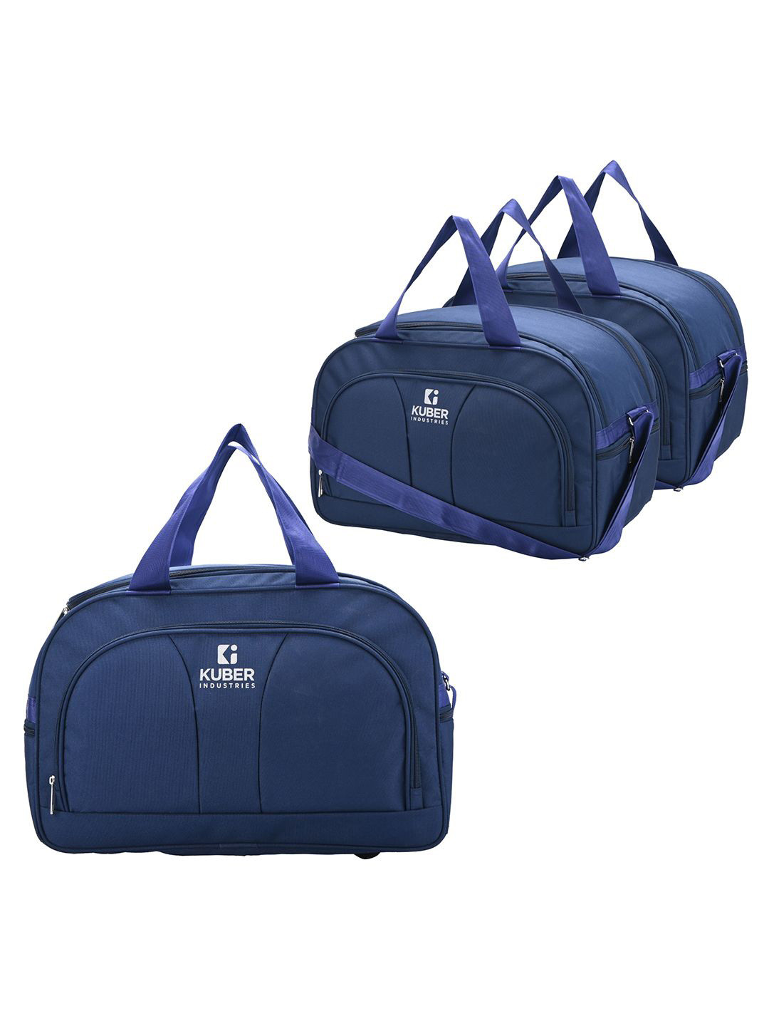 Kuber Industries Medium Casual 3 Pcs Nylon 44 Ltr Travel Duffle Bag