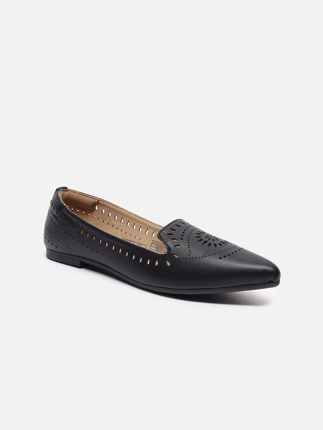 Allen Solly Woman Women Perforations PU Mojaris