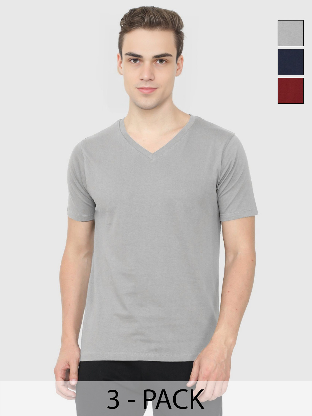 Enciger Men 3 V-Neck T-shirt