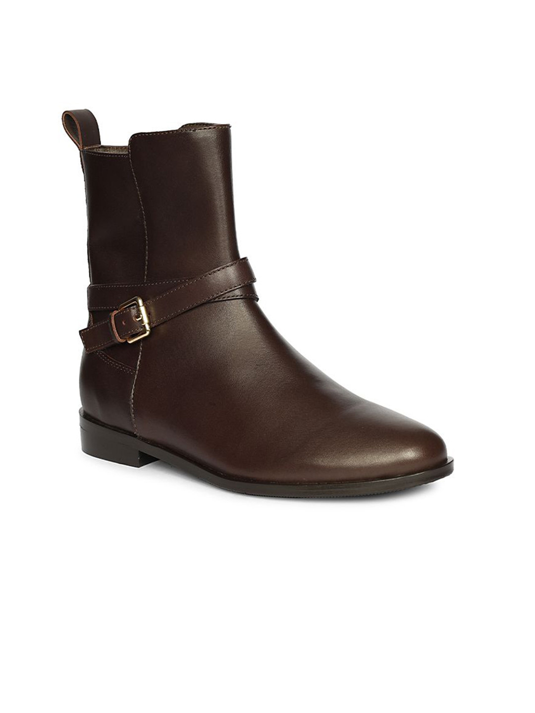 Saint G Women Leather Zipper Ankle Boots