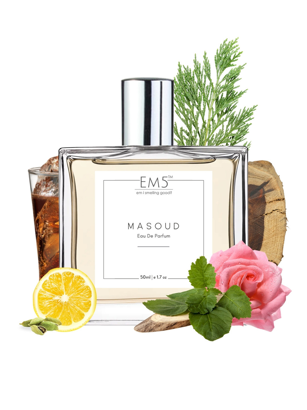 EM5 Masoud Long Lasting Eau De Parfum - 50 ml