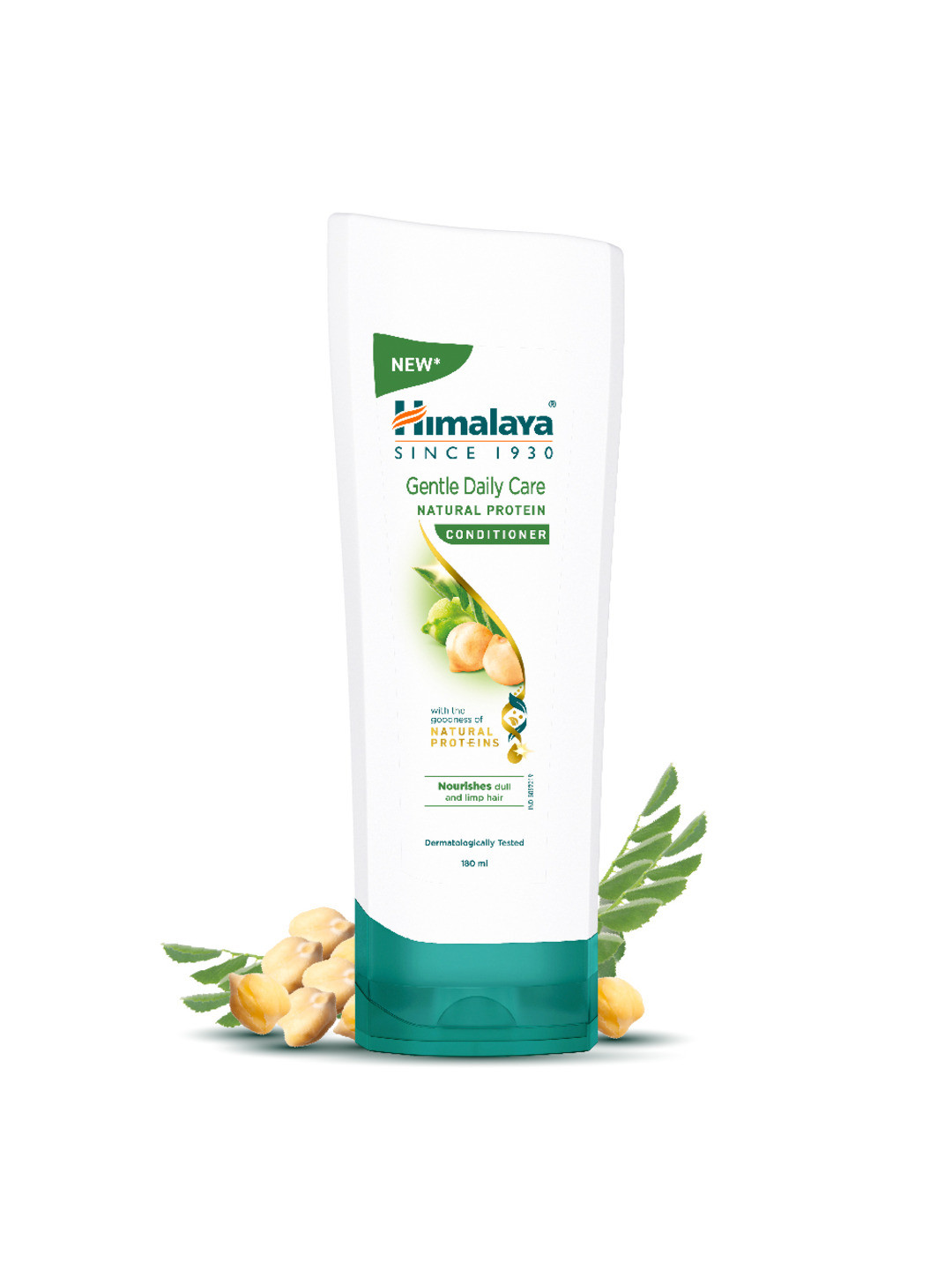 Himalaya Gentle Daily Care Natural Protein Conditioner with Chickpea & Hibiscus - 180 ml