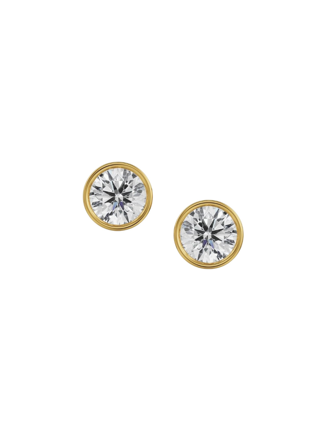 Emori Subtle Pear Drops Lab Diamond Earring in 18KT Gold
