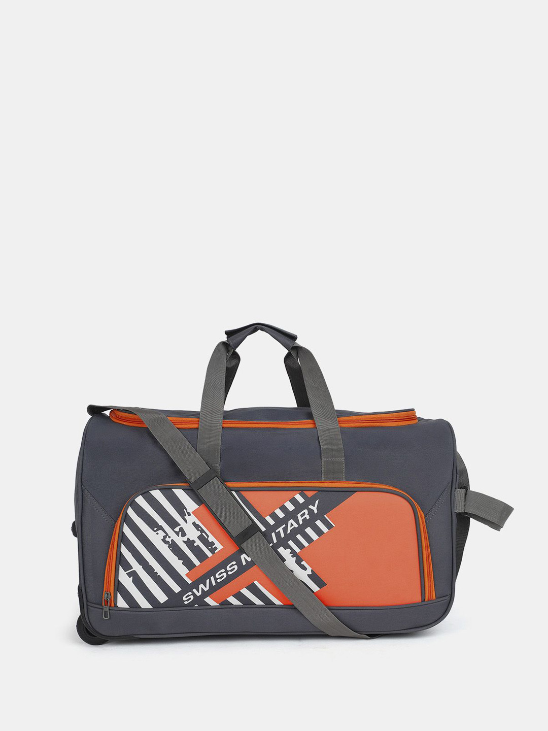 SWISS MILITARY Printed Large Casual Duffel Bag