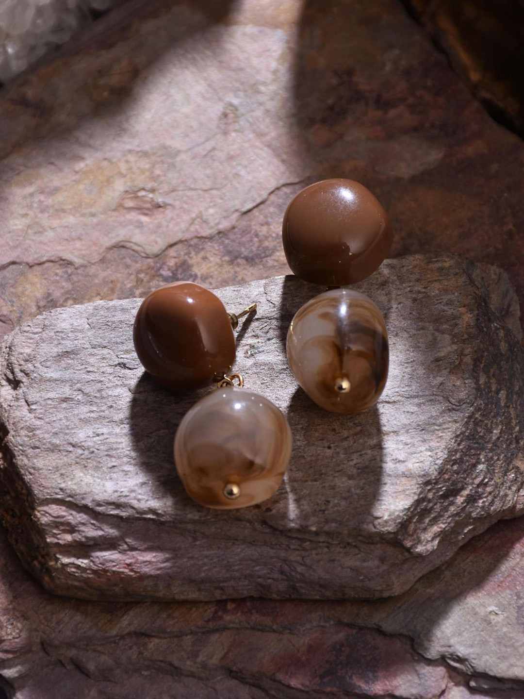 Reenisaa Circular Drop Earrings