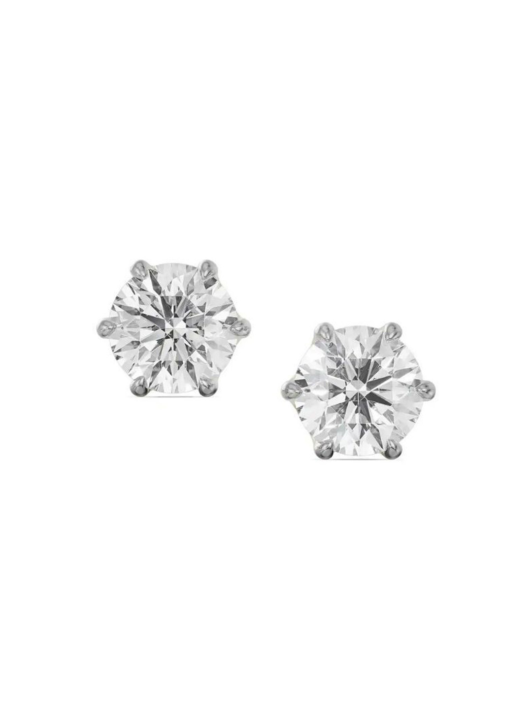 Emori 0.70 CT Round Lab Diamond in 14KT Gold Earring