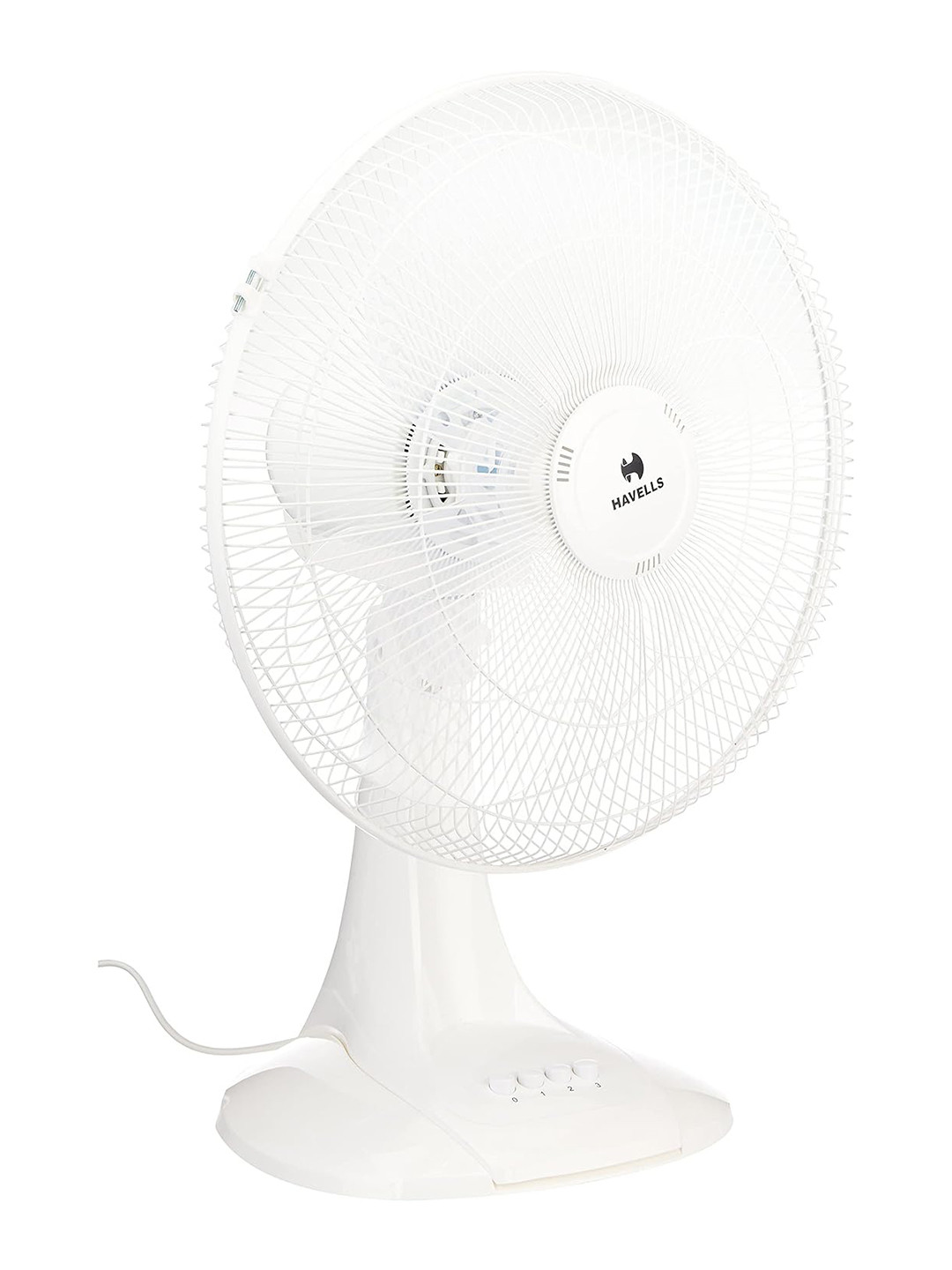 Havells Sameera White & Black Table Fan - 400 mm