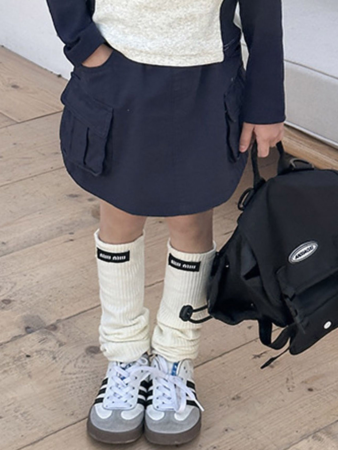 LULU & SKY Girls A-Line Cargo Mini Skirts