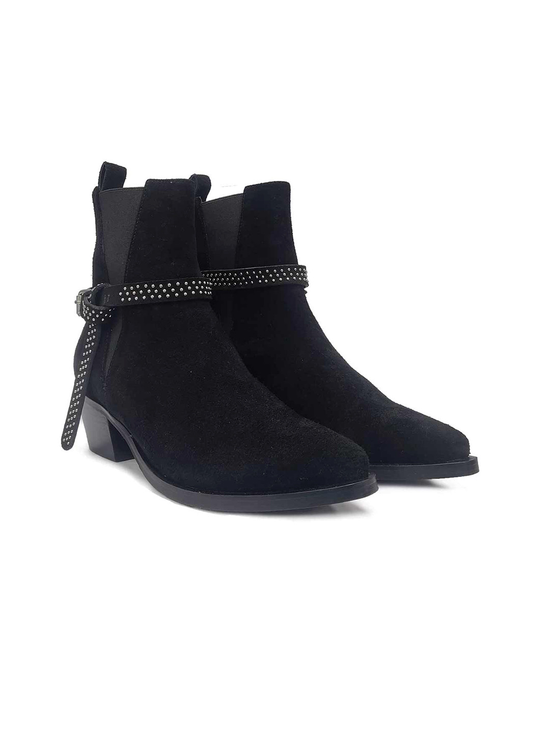 Saint G Women Embellished Detachable Ankle Strap Ankle Boots