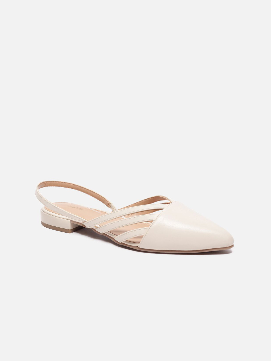 Allen Solly Woman Women Striped PU Slip-On Sneakers