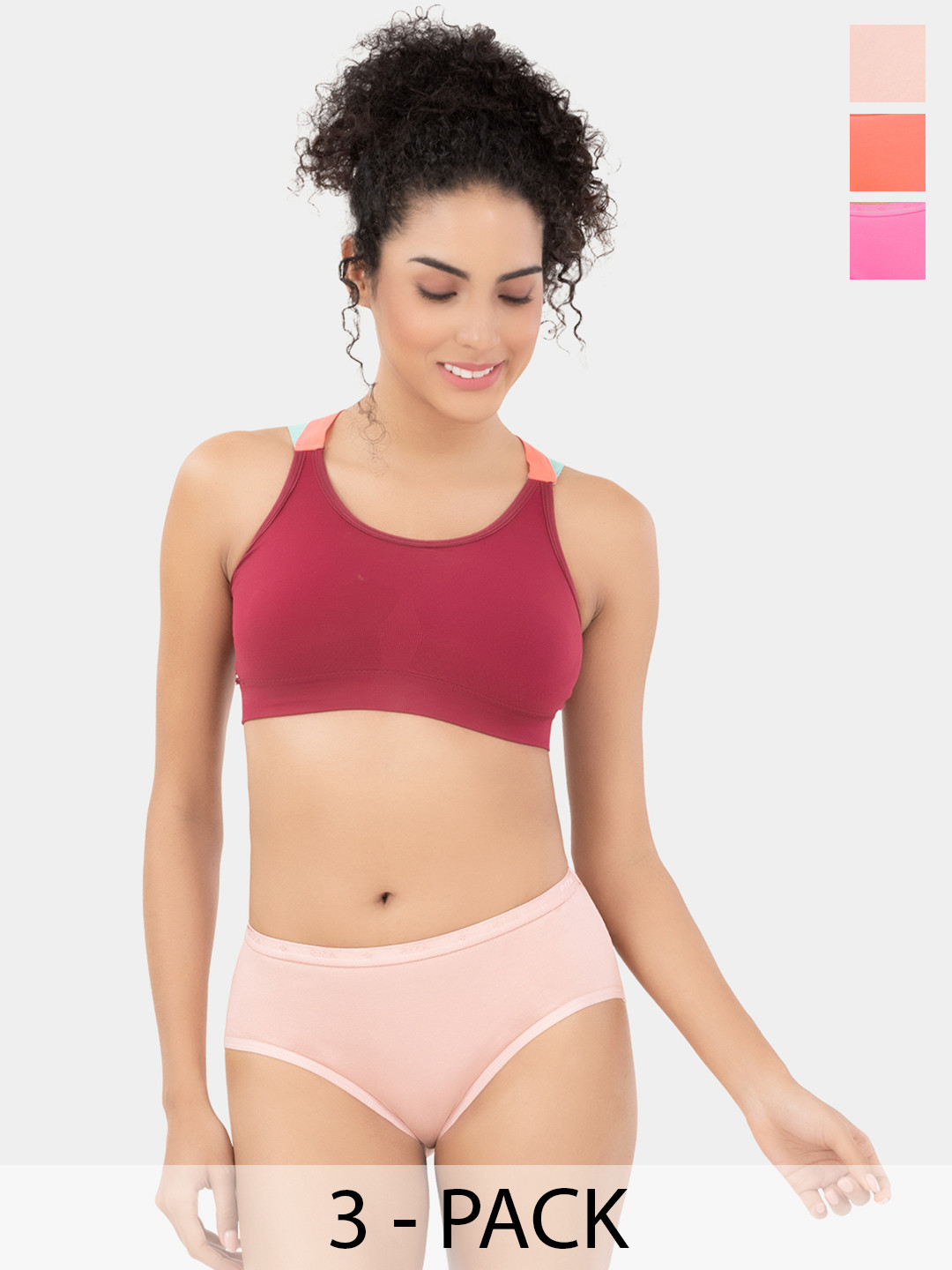 Trylo Pack Of 3 Mast Outer Super Soft  Hipster Outer Elastic Briefs