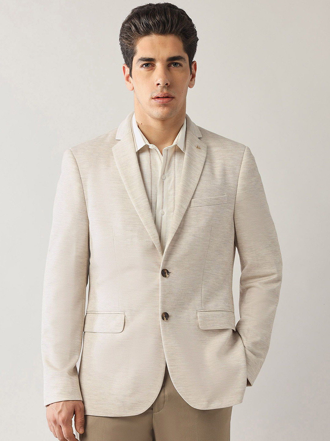 Arrow Slim-Fit Knitted Blazer