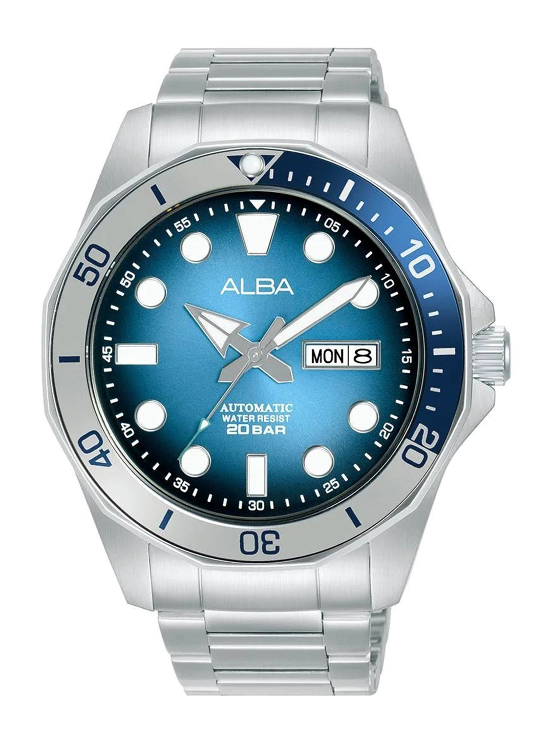 Alba by seiko Light Blue-Black Gradation Dial - AL4549X1