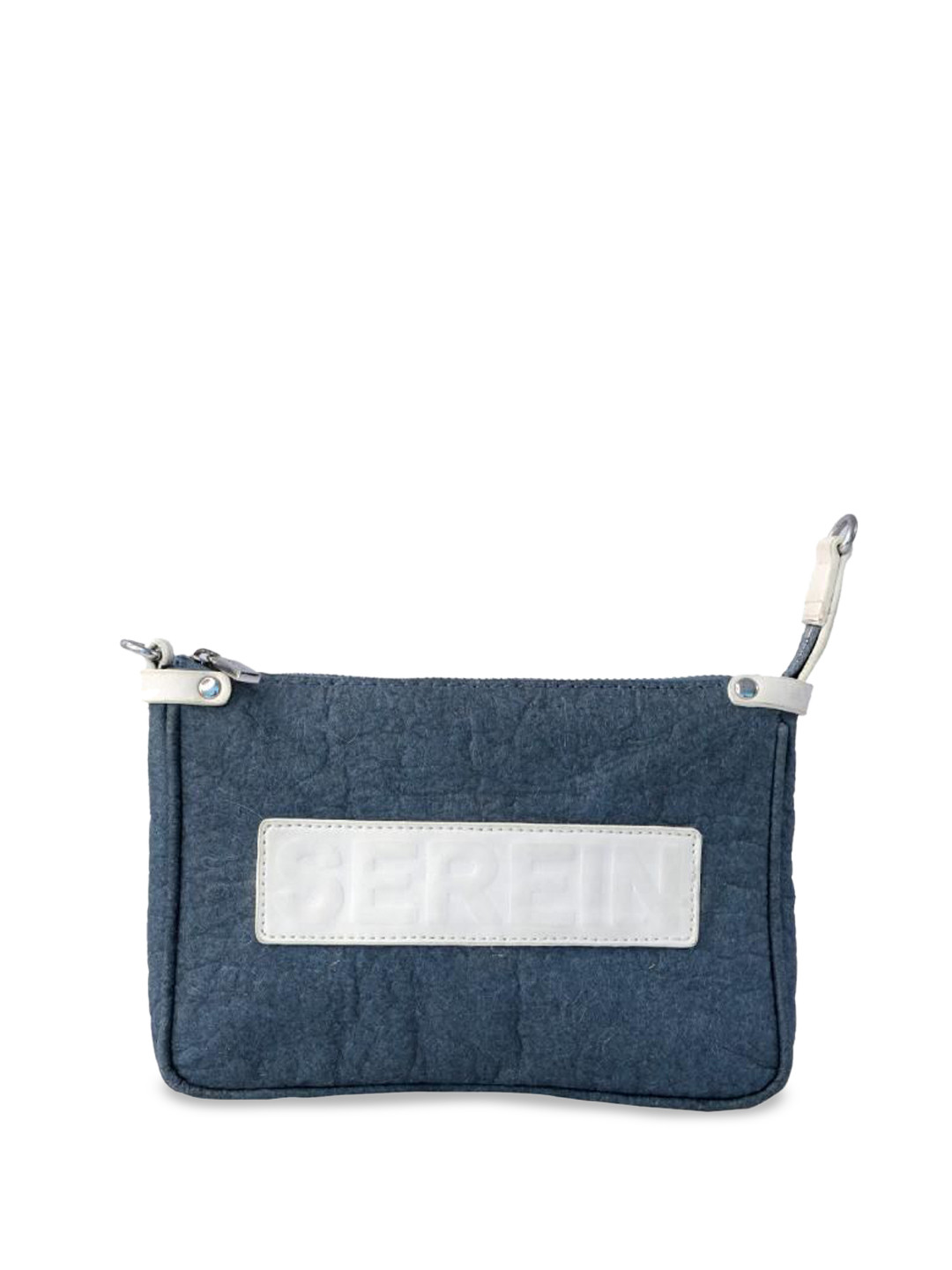 SEREIN Vegan Leather Navy Blue Sling Bag