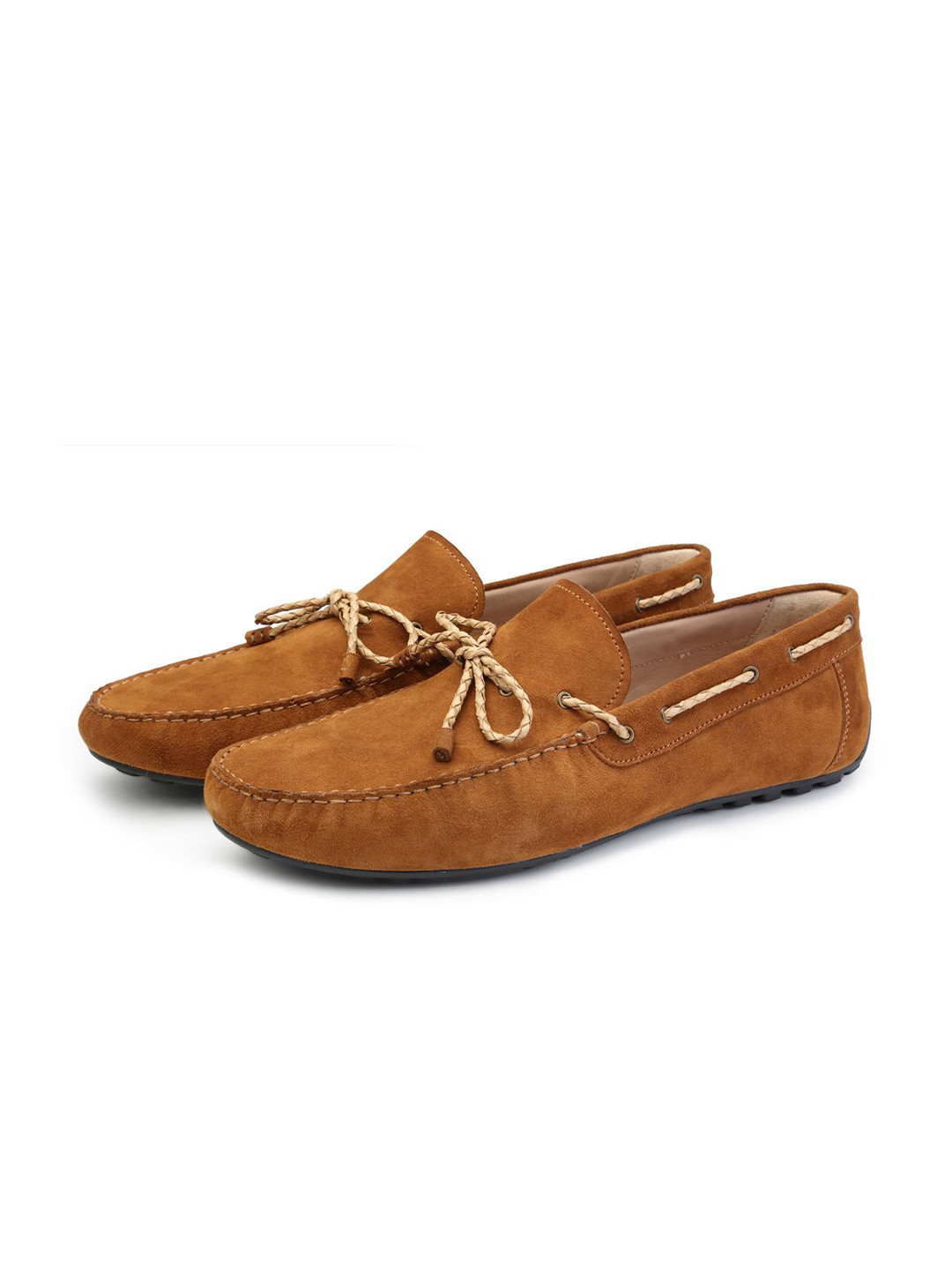 SHUTIQ Men Suede Boat Shoes