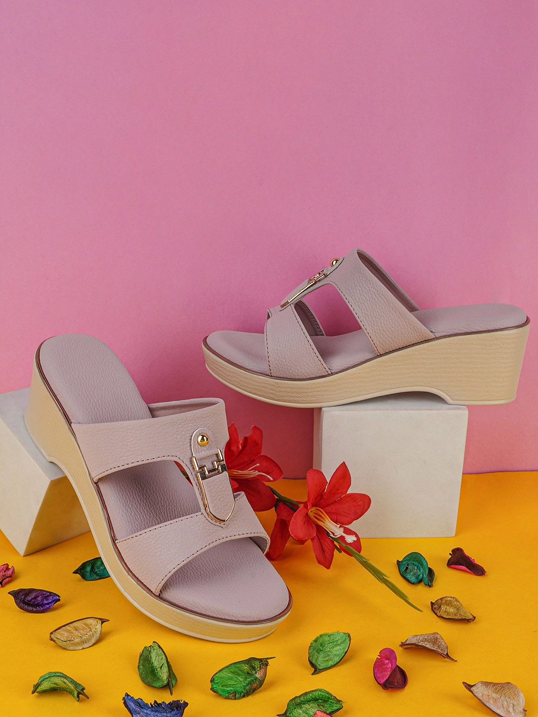 BAESD Open Toe Heels