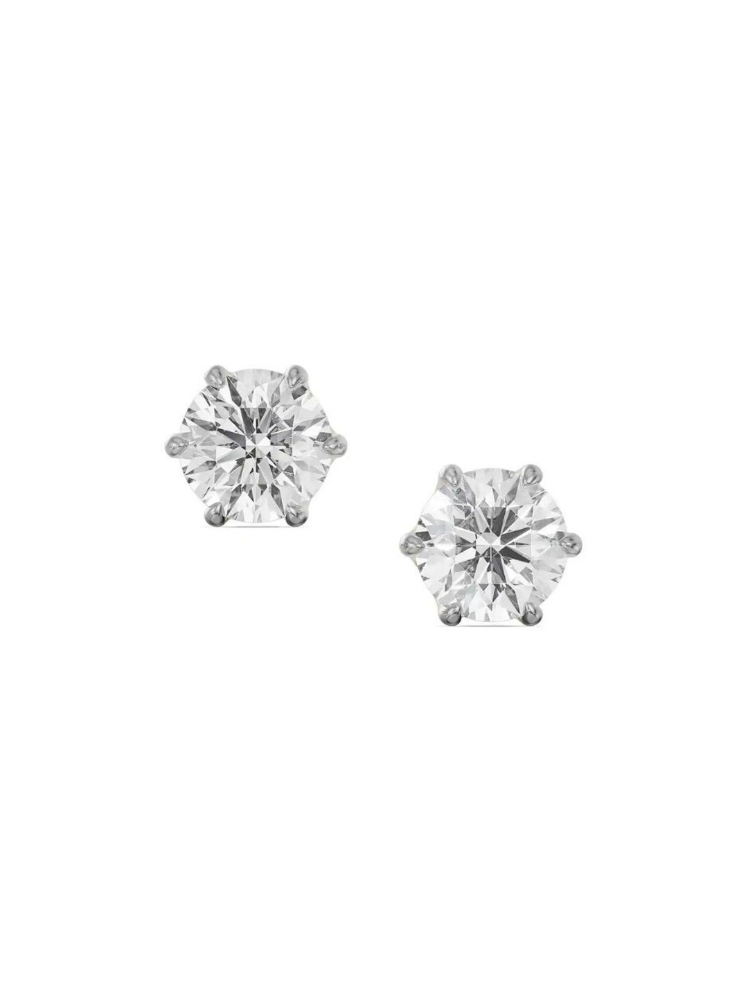 Emori 0.70 CT Round Lab Diamond Earring in 18KT Gold