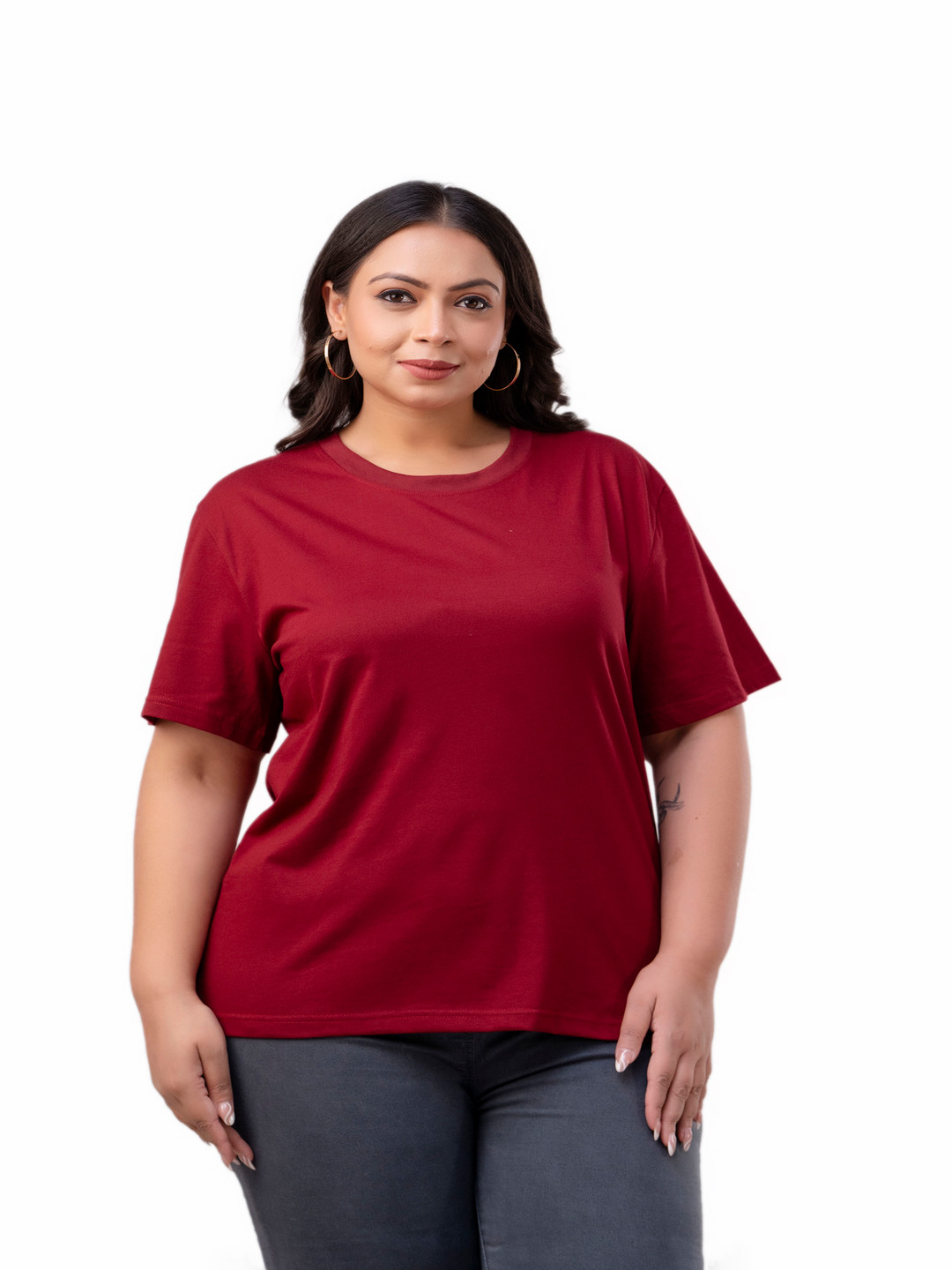 Fashion Zest Women V-Neck Pockets T-shirt