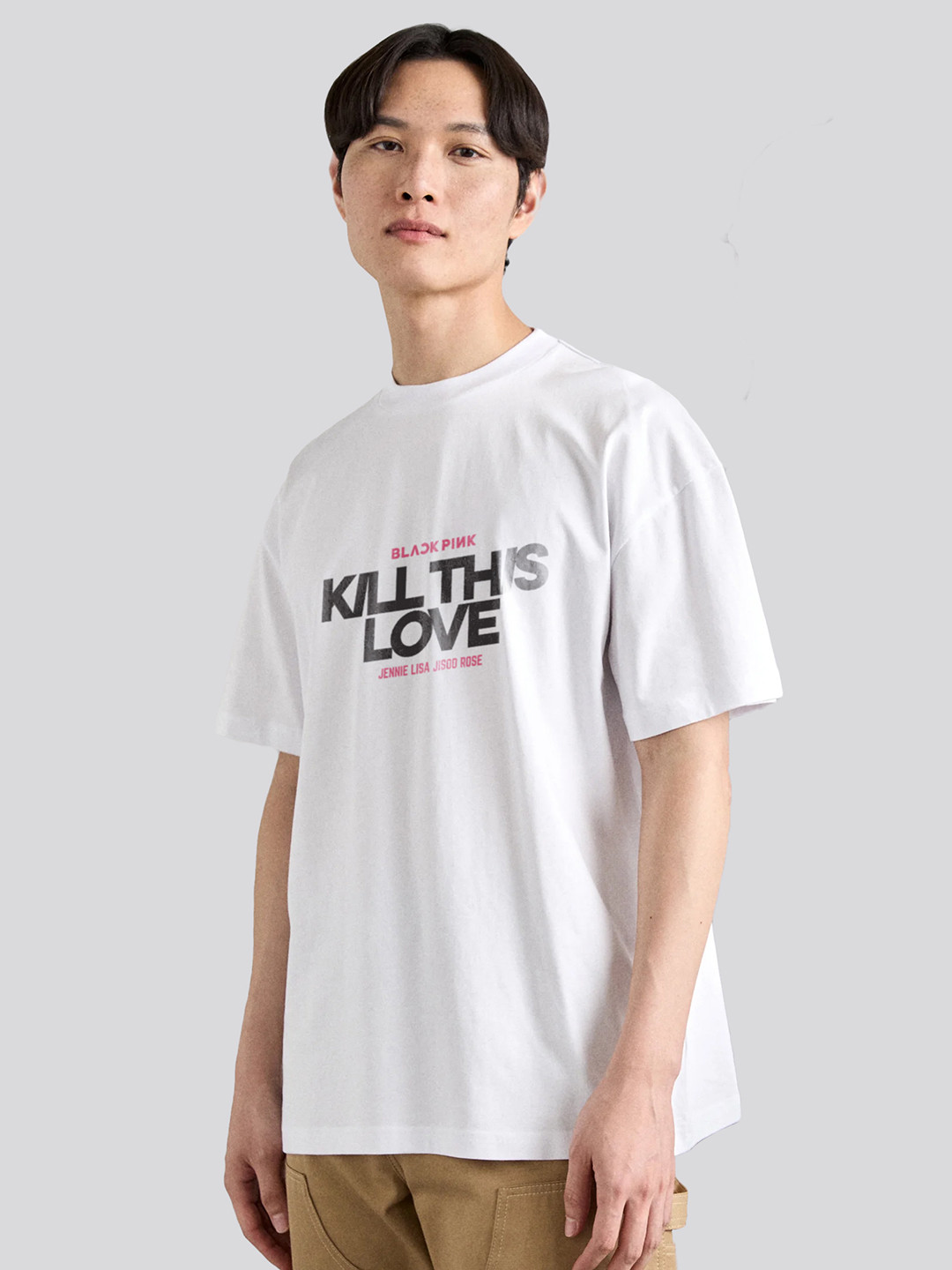 The Korhean Store Unisex BlackPink Kill This Love Streetwear Regular Fit Graphic Printed Cotton Tshirt