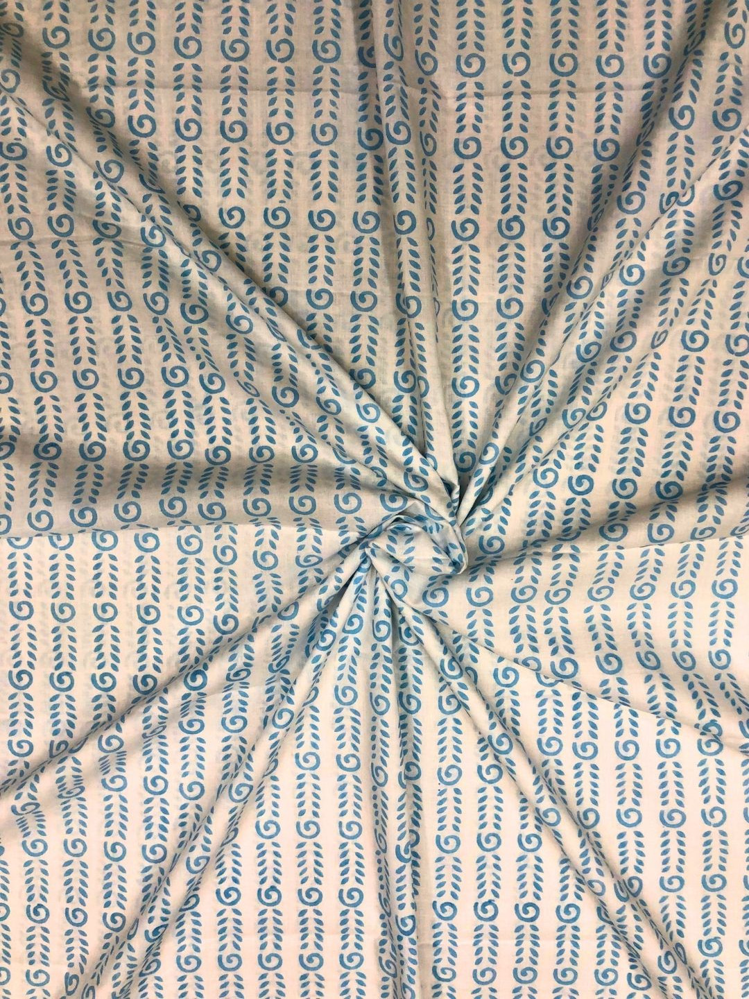 PALASH Block Printed Pure Cotton Unstitched Dress Material