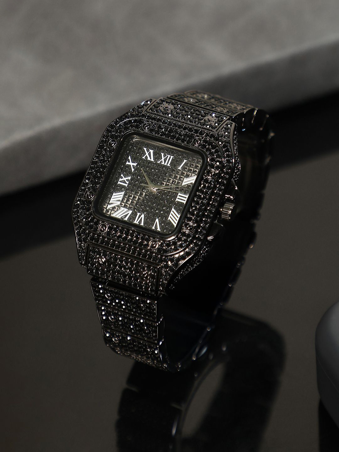 HAUTE SAUCE   Women's The Bijou Roman Square Watch AW25_HSWC1274