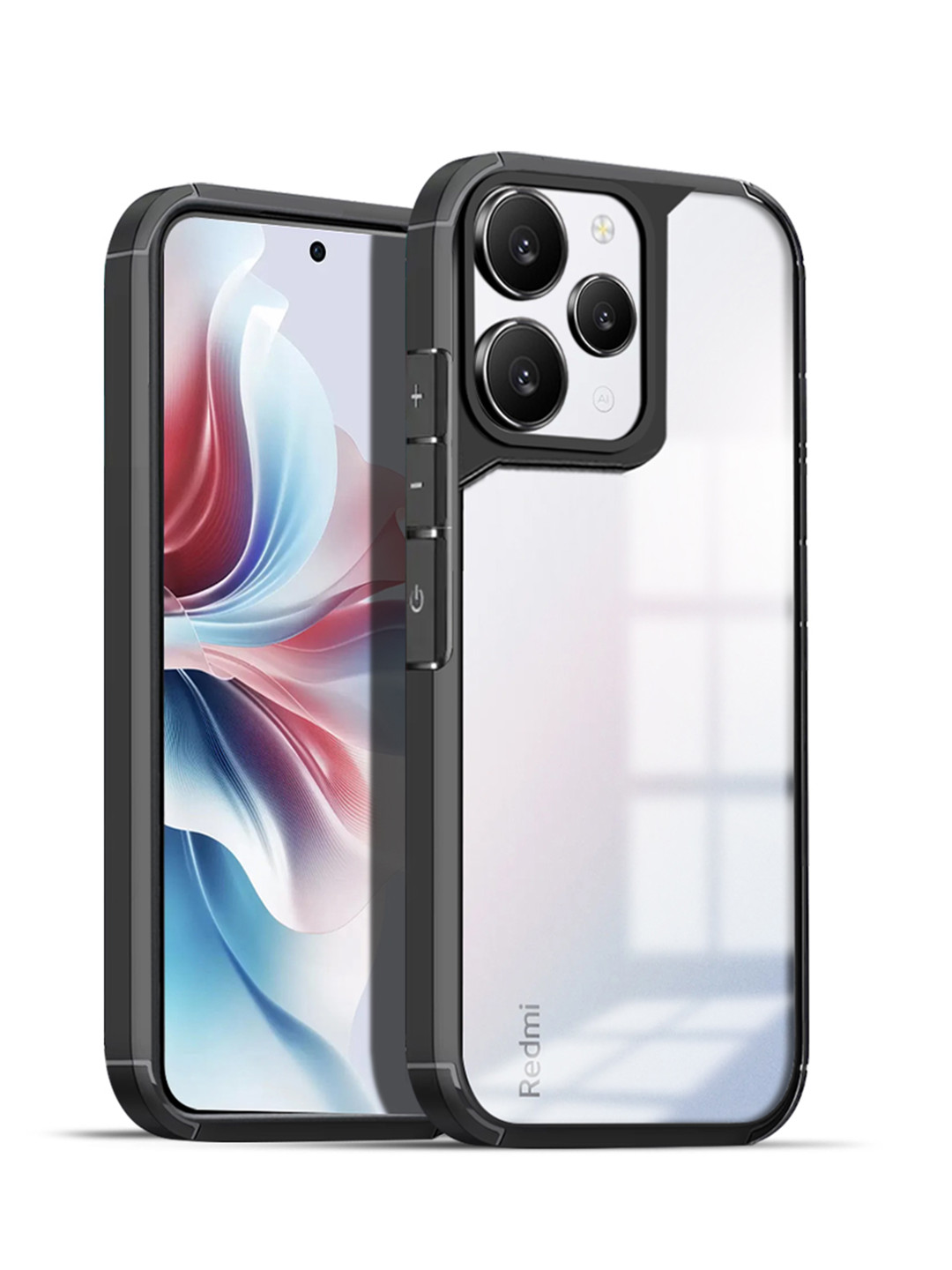 Karwan Redmi 12 4G Shockproof Bumper Back Case