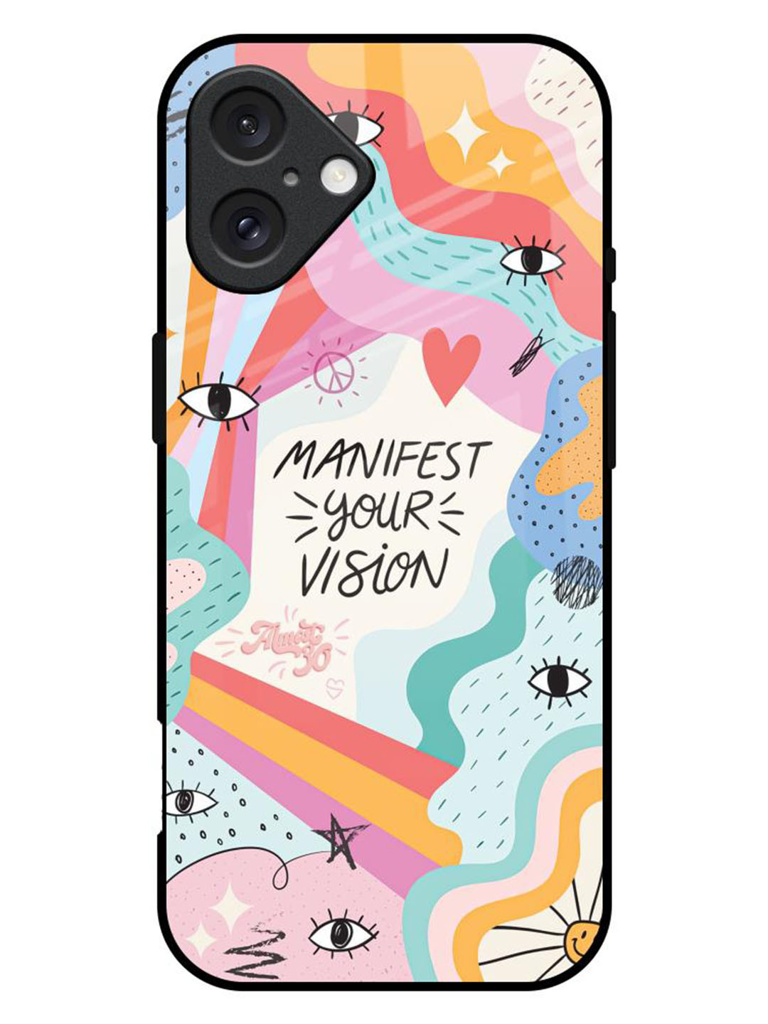 QRIOH Vision Manifest Printed iPhone 16 Plus Back Case