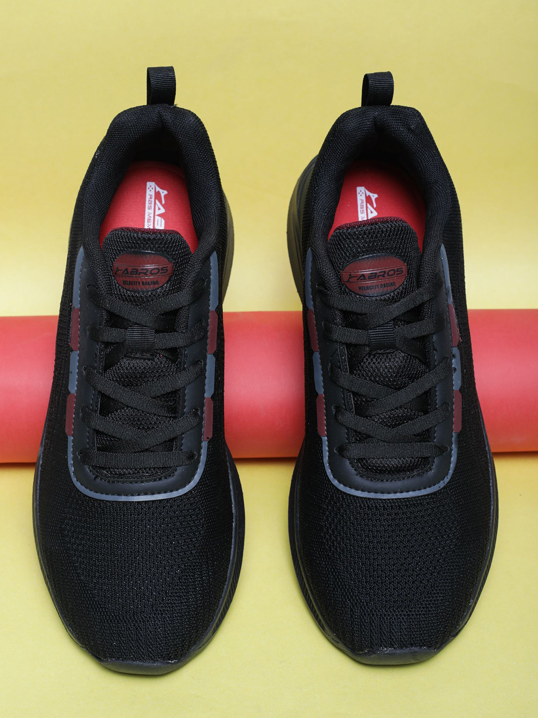 ABROS Men ISAAC Mesh Air Running Lace-Up Sports Shoes