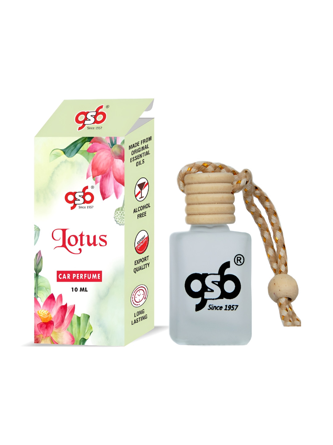 GSB Lotus Hanging Car Air Freshener