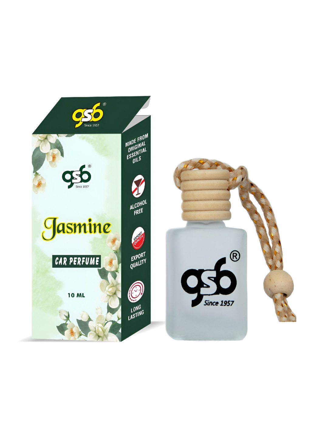 GSB Jasmine Hanging Car Air Freshener