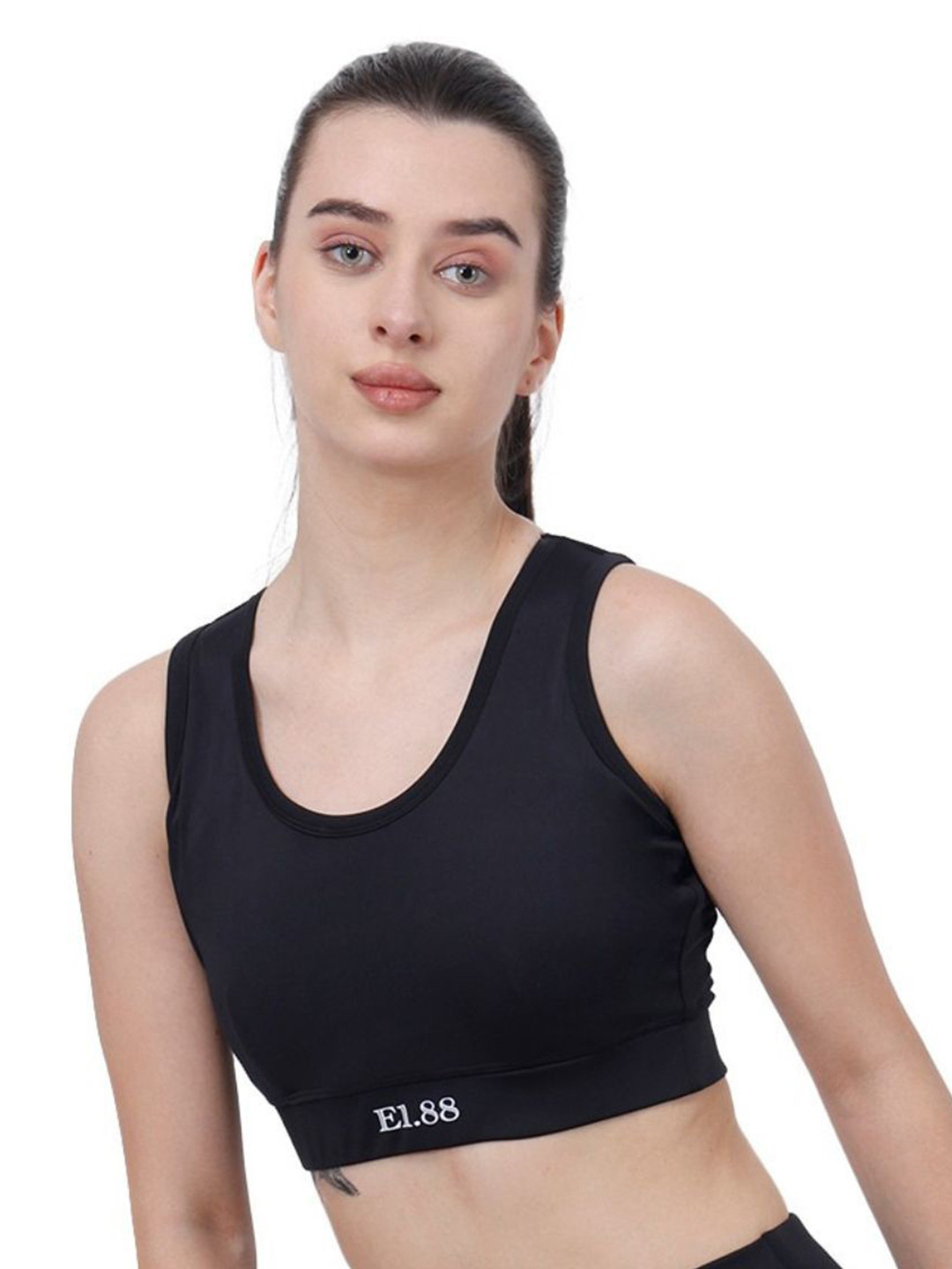 E1.88 Women Full Coverage Lightly Padded and Non-Wired Workout Bra