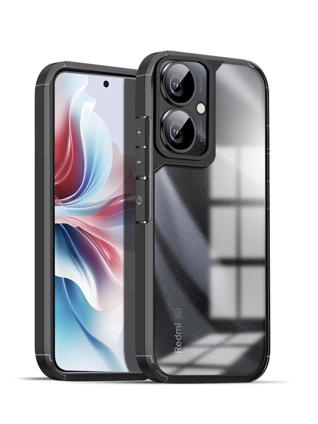 Karwan Redmi 13C 5G Shockproof Bumper Back Case