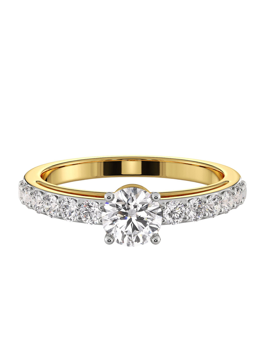 Emori Dazzling Lab Diamond in 14KT Gold Ring