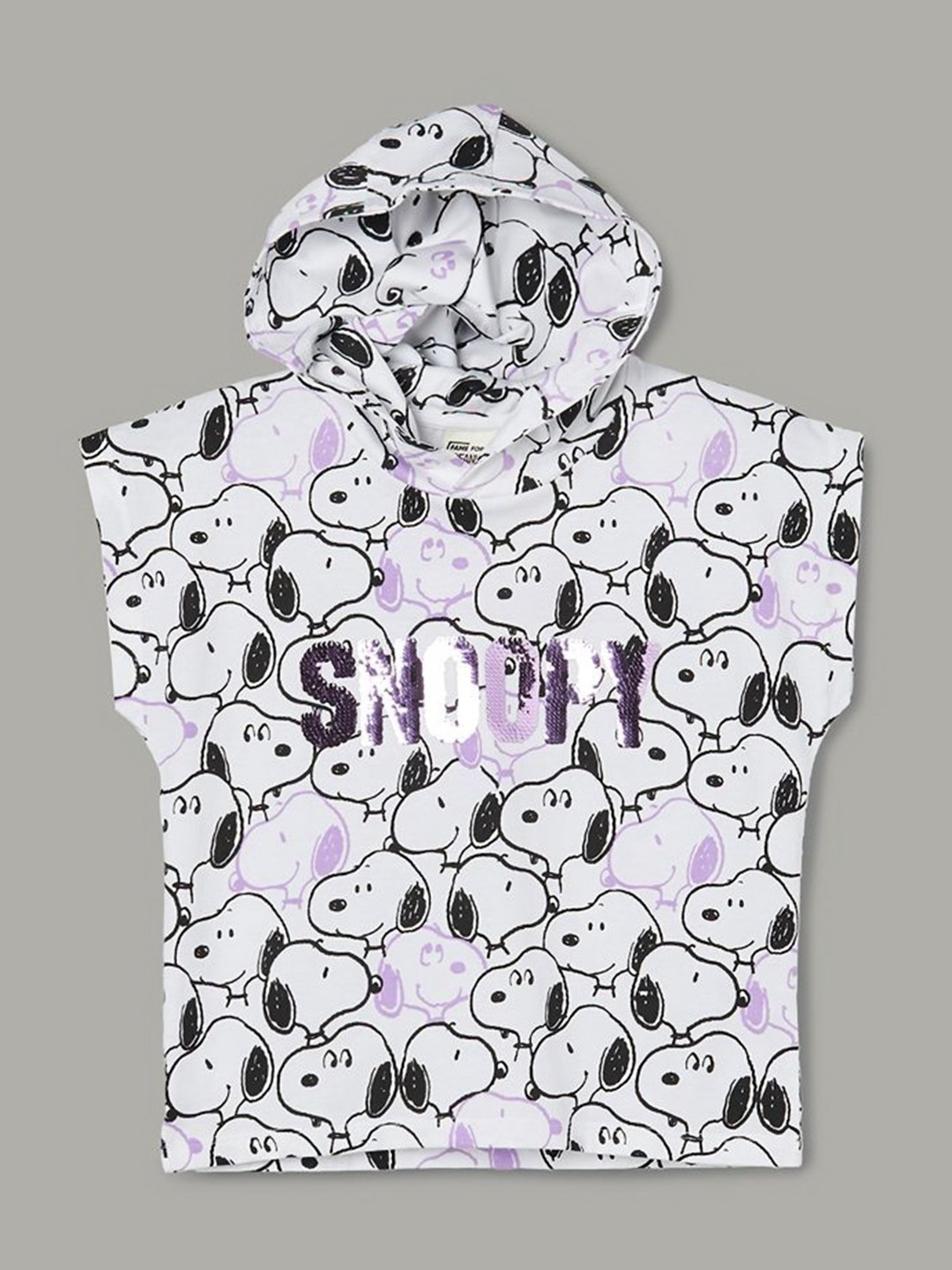 Fame Forever by Lifestyle Girls Peanuts Printed Cotton T-Shirt